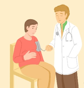 Pressão baixa em grávidas
